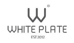 white plate